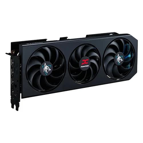 PowerColor Hellhound RX 9070 XT OC 16GB GDDR6 Graphics Card